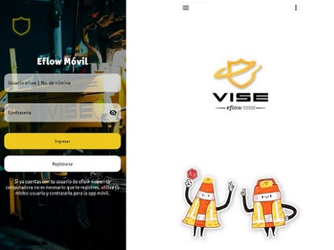 Descarga y registro en Eflow Móvil