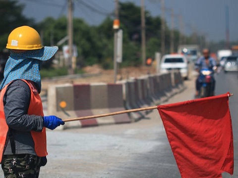 Seguridad Vial, Bandereo y Señalización